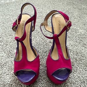 Shoe Dazzle high heels size 6